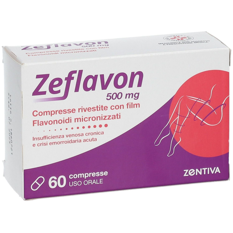 ZEFLAVON*60CPR RIV 500MG ZENTIVA