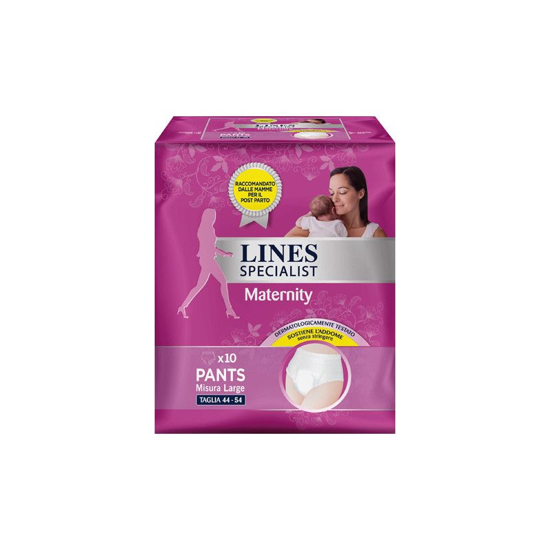 LINES SP MATERNITY L 10PZ LINES E'