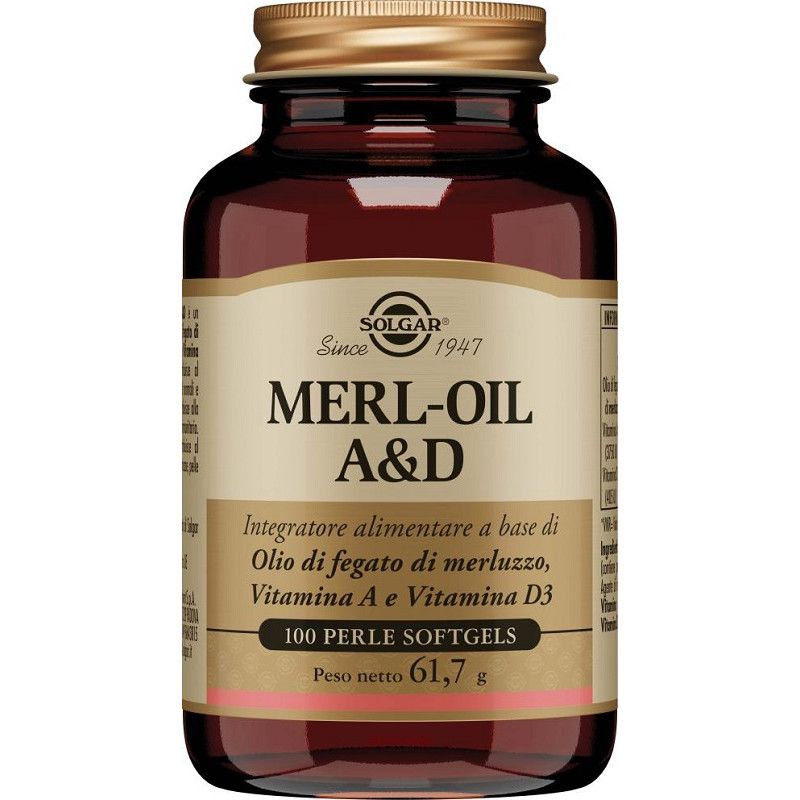 MERL OIL A&D 100PRL SOLGAR