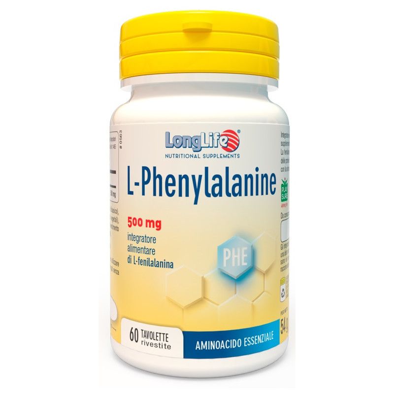 LONGLIFE L-PHENYLAL 500MG 60TA LONG LIFE