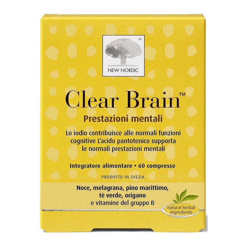 CLEAR BRAIN 60CPR 