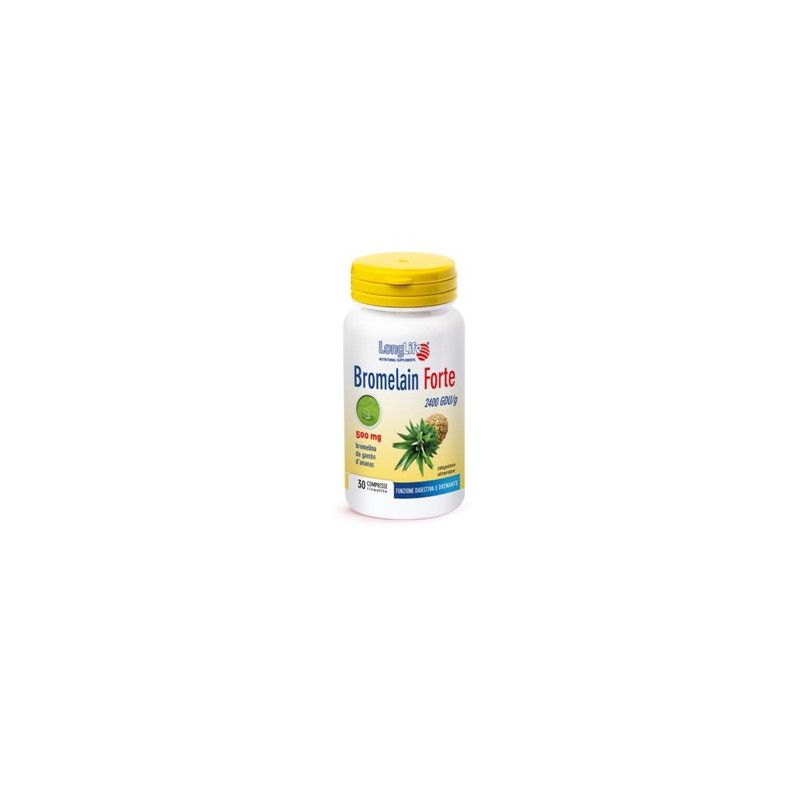 LONGLIFE BROMELAIN FORTE 30CPR LONG LIFE