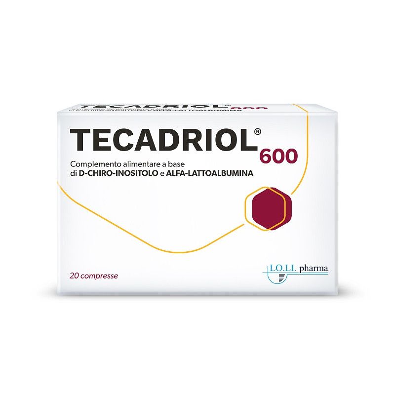 TECADRIOL 600 20CPR 