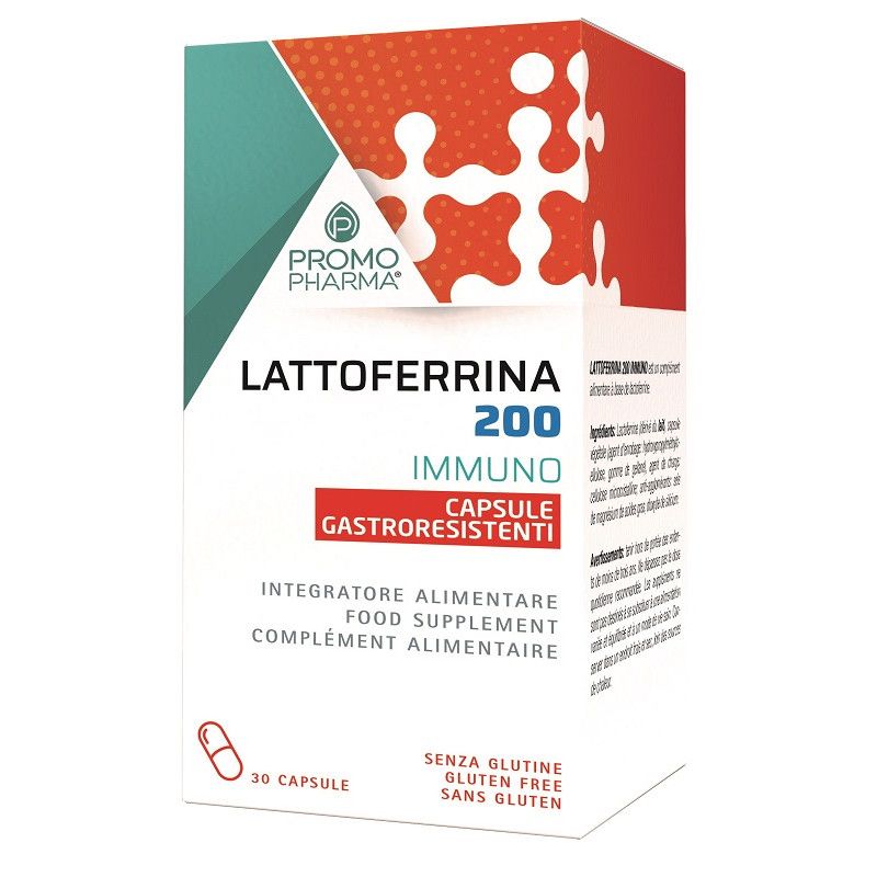 LATTOFERRINA 200 IMMUNO 30CPS PROMOPHARMA VADO