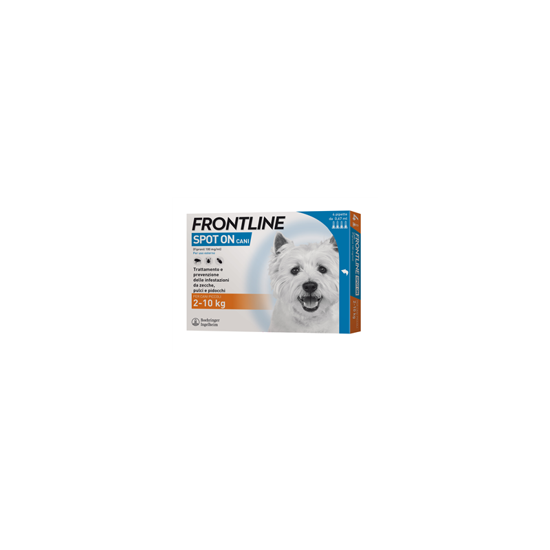 FRONTLINE*4PIP 2-10KG CANI FRONTLINE