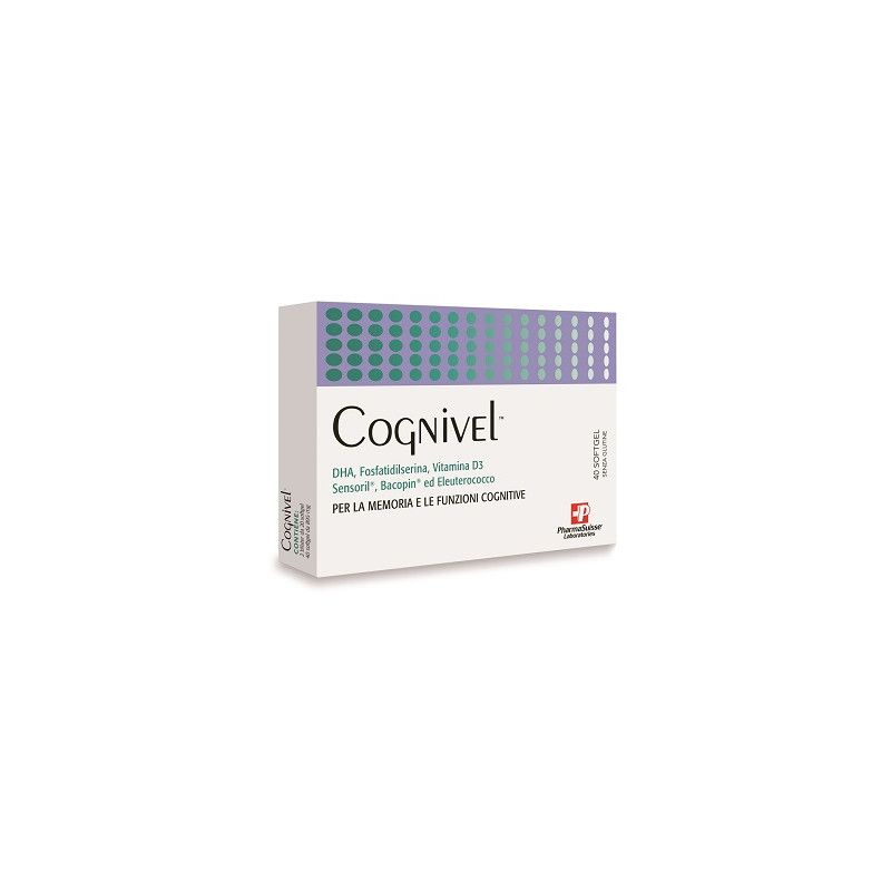 COGNIVEL 40SOFTGEL PHARMASUISSE LABORATORIES