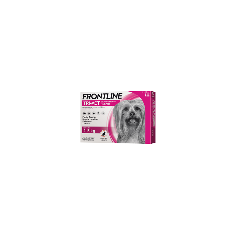 FRONTLINE TRI-ACT*3PIP 2-5KG FRONTLINE