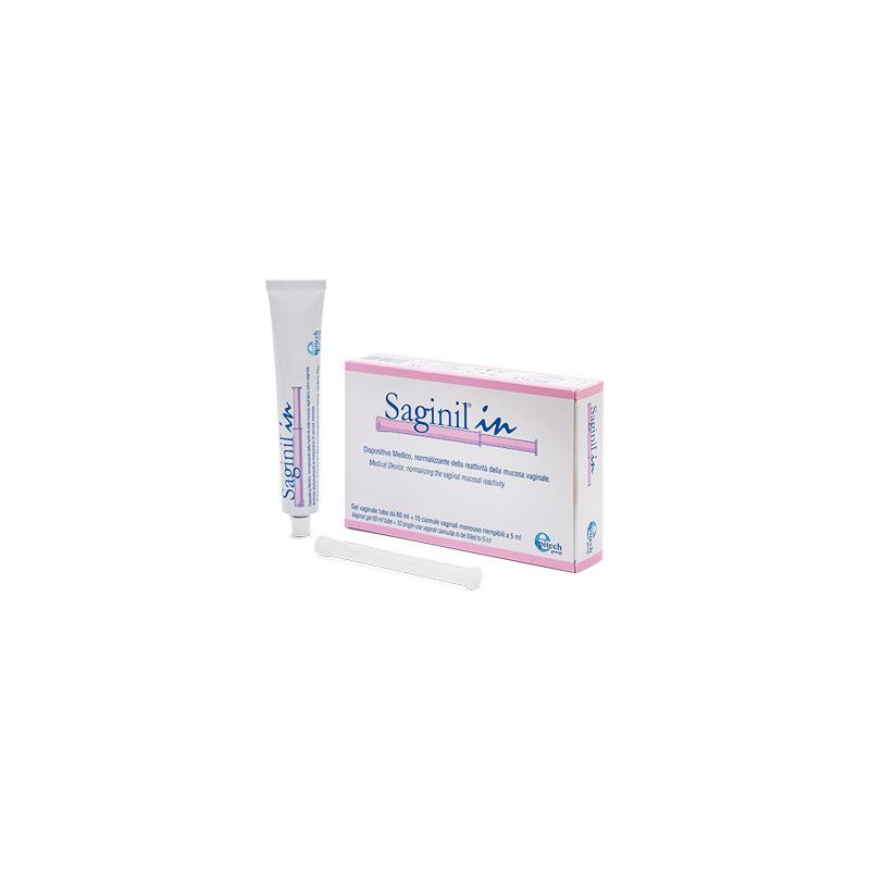 SAGINIL IN 10 CANNULE TUBO60ML 