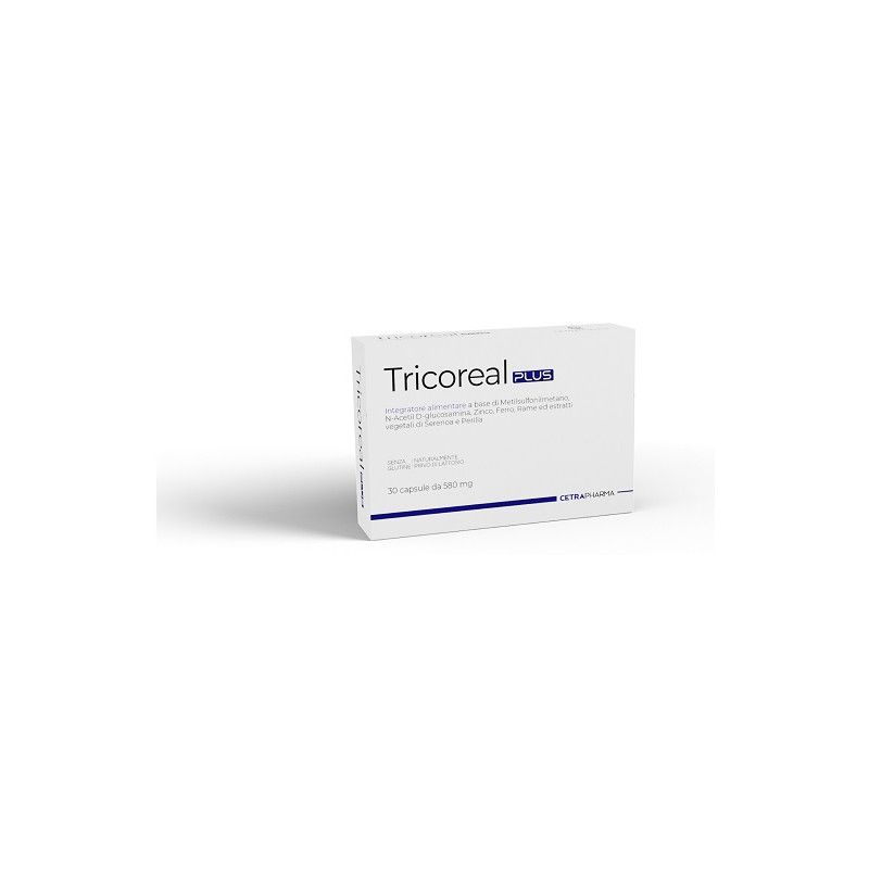 TRICOREAL PLUS 30CPS CETRA PHARMA