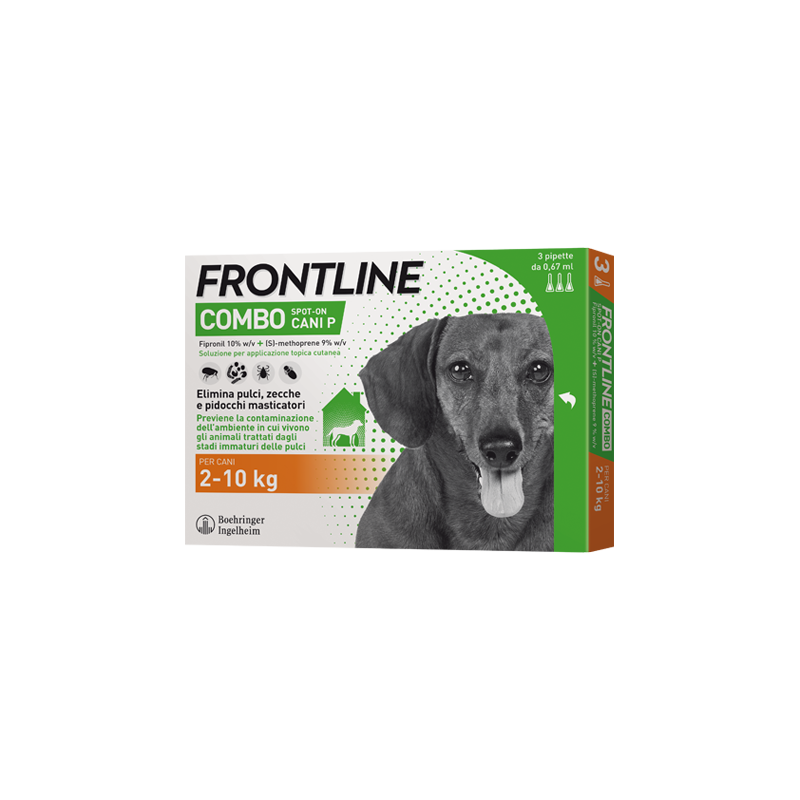 FRONTLINE COMBO*3PIP 2-10KG CA FRONTLINE