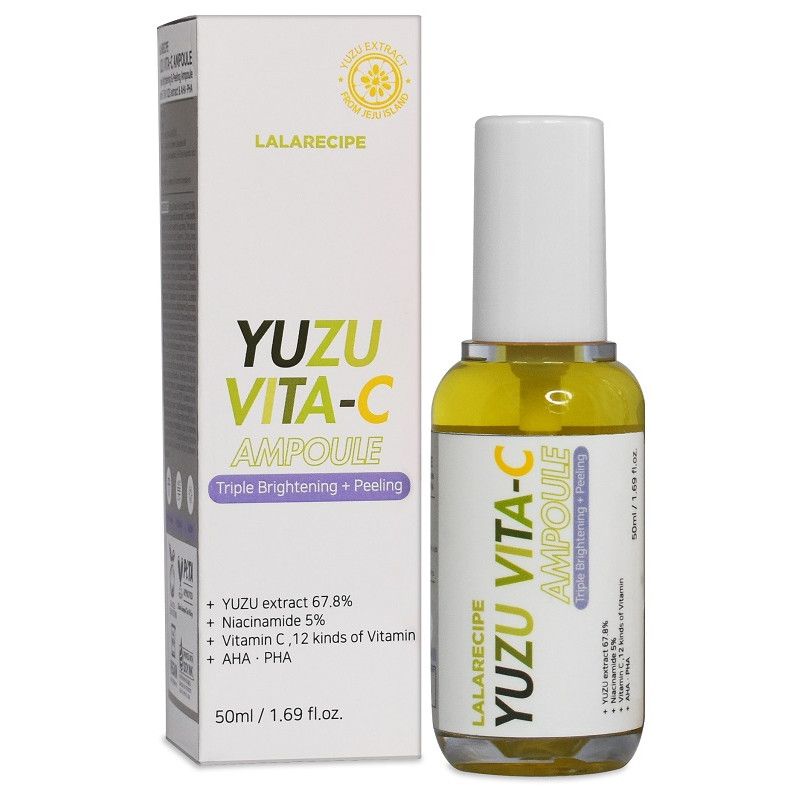 LALARECIPE YUZU VITA C AMPOULE 