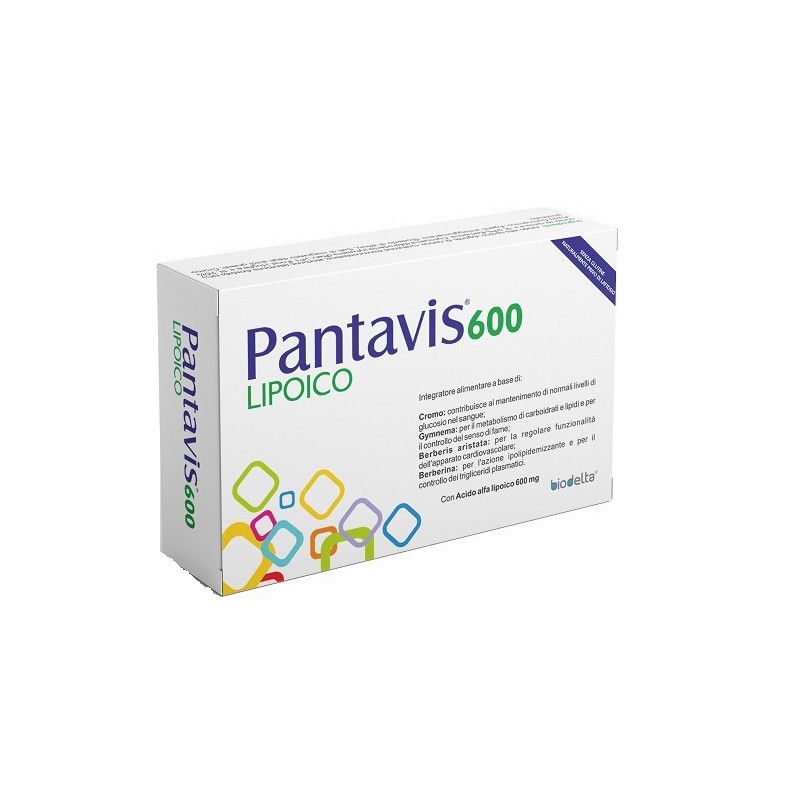 PANTAVIS 600 LIPOICO 30CPR BIODELTA