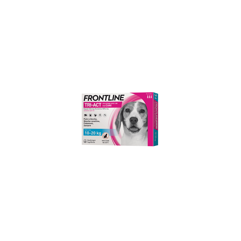 FRONTLINE TRI-ACT*3PIP 10-20KG FRONTLINE