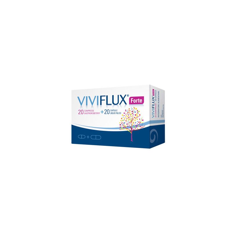 VIVIFLUX FORTE 20CPR+20CPS NEURAXPHARM ITALY