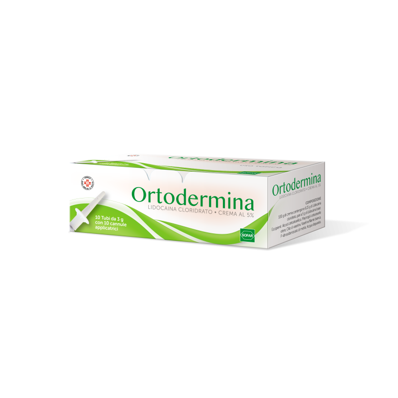 ORTODERMINA*10TUBI CREMA 3G 5% SOFAR BIOMAGEN