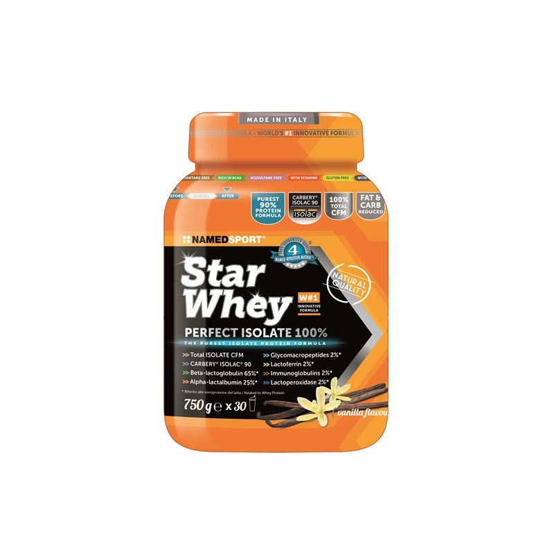 STAR WHEY ISOLATE VANILLA 750G 