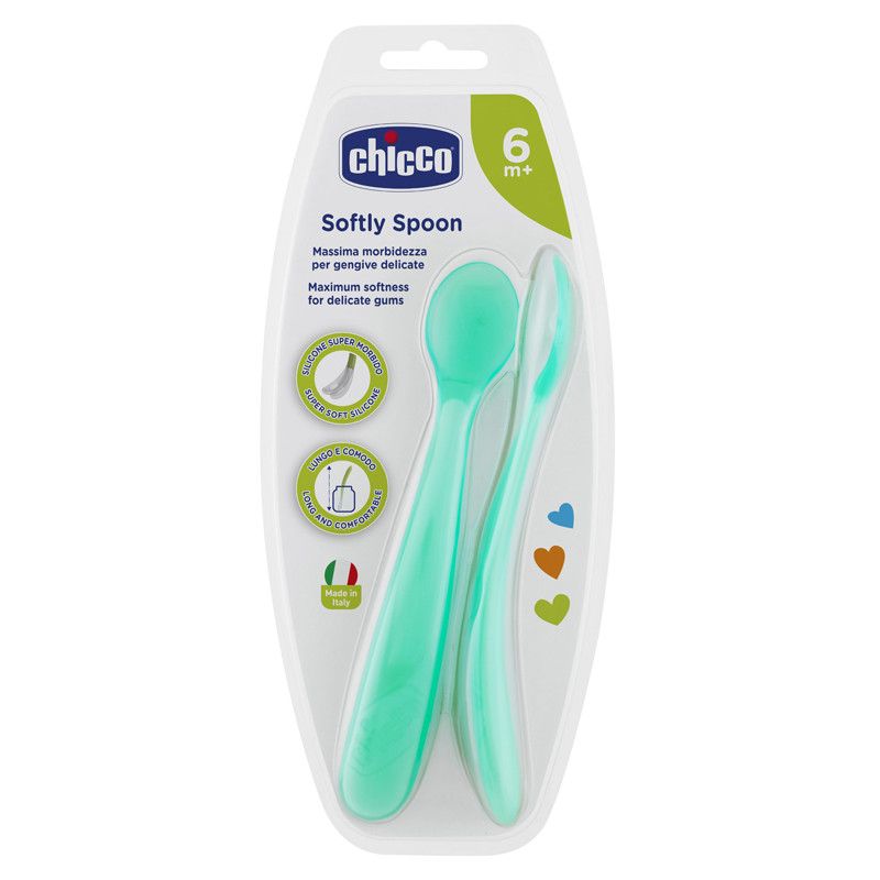 CHICCO CUCCHIAIO SIL MASCH 6M CHICCO