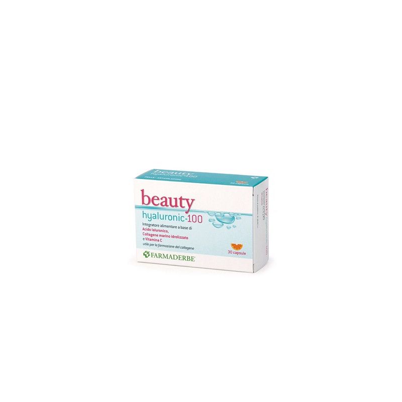 BEAUTY HYALURONIC 100 30CPS FARMADERBE DEONAT FRESH