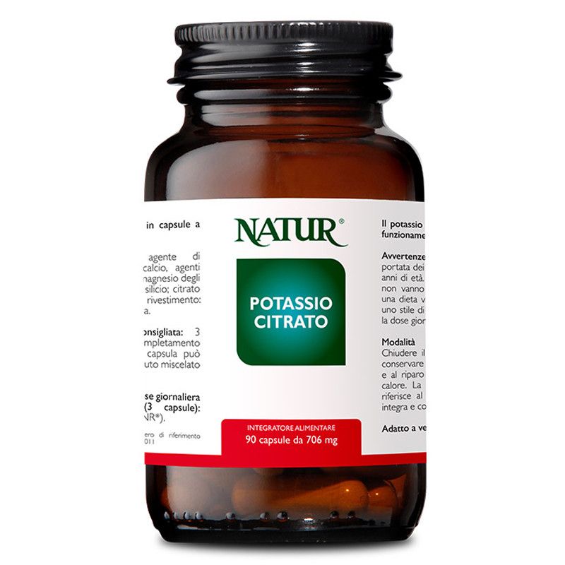 POTASSIO CITRATO 90CPS NATUR