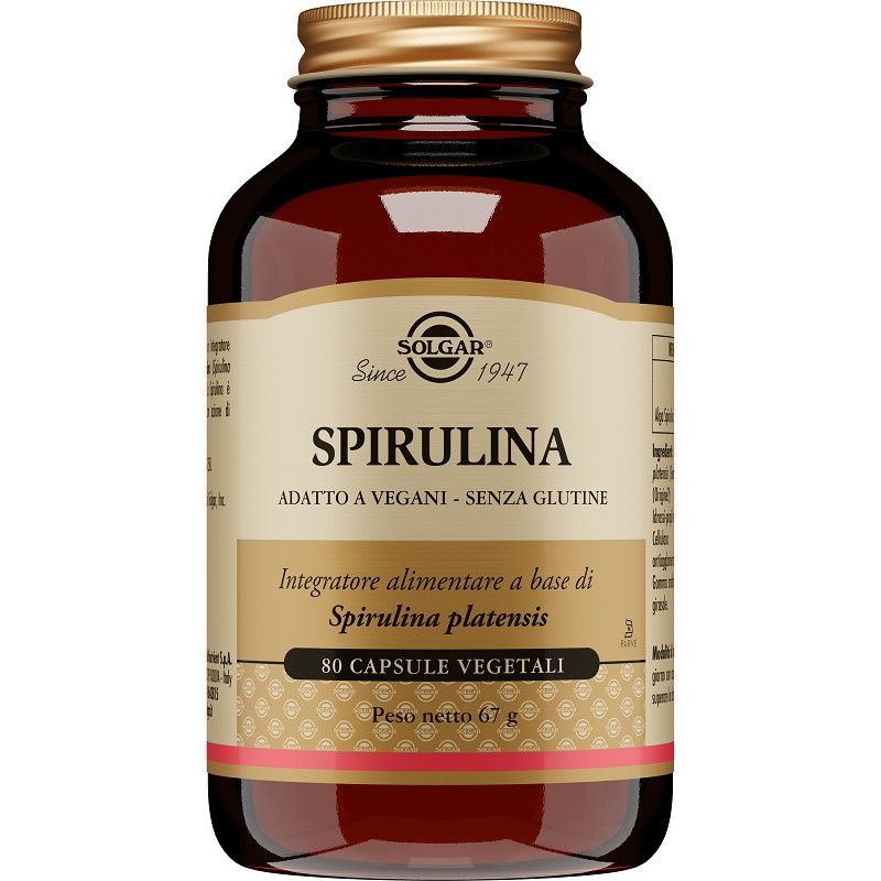 SPIRULINA 80CPS VEG SOLGAR