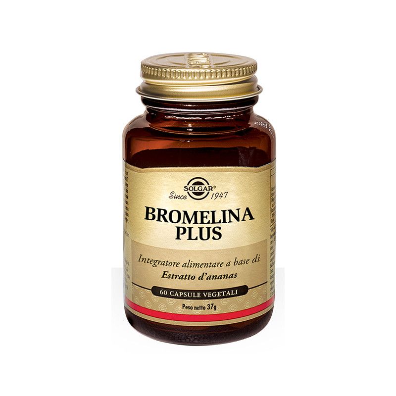 BROMELINA PLUS 60CPS SOLGAR