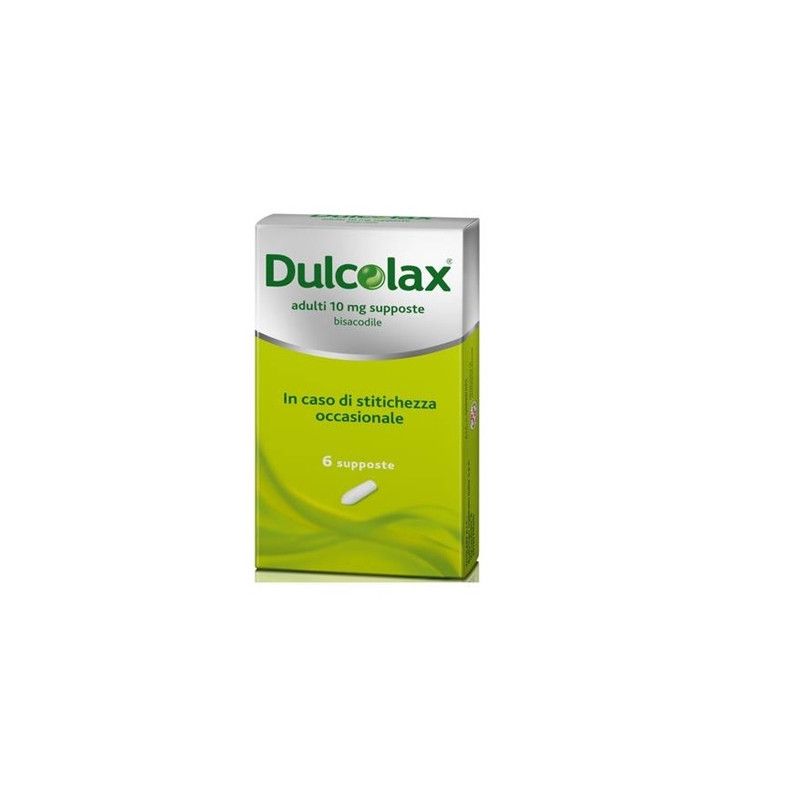 DULCOLAX*AD 6SUPP 10MG DULCOLAX