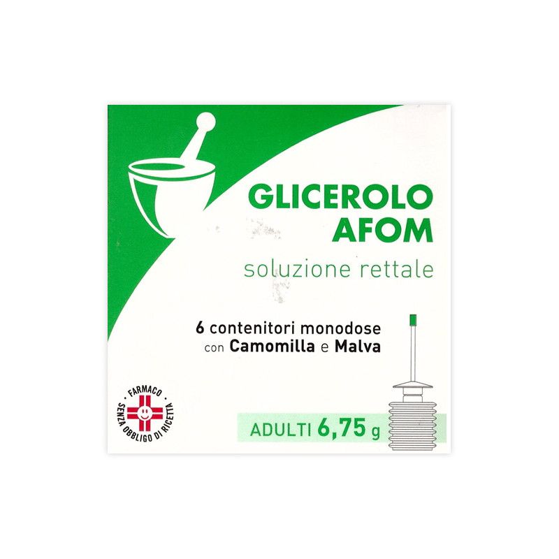 GLICEROLO AFOM*AD 6CONT 6,75G 