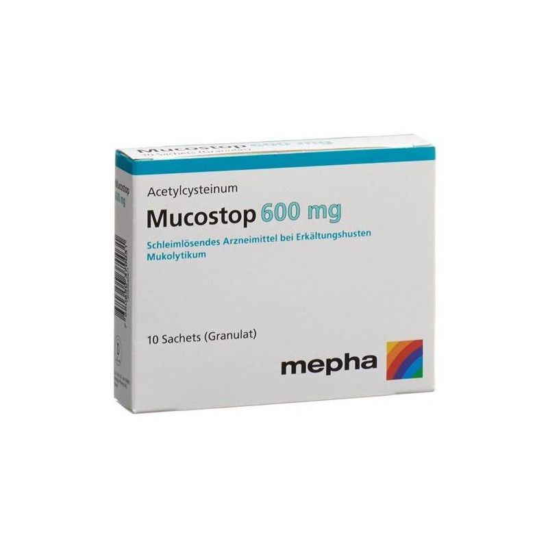 MUCOSTOP 600MG 20BUST 