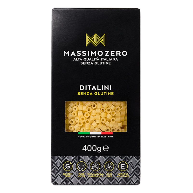 MASSIMO ZERO DITALINI 400G MASSIMO ZERO