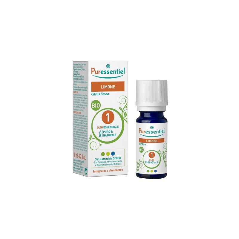 LIMONE OLIO ESSENZIALE BIO10ML PURESSENTIEL