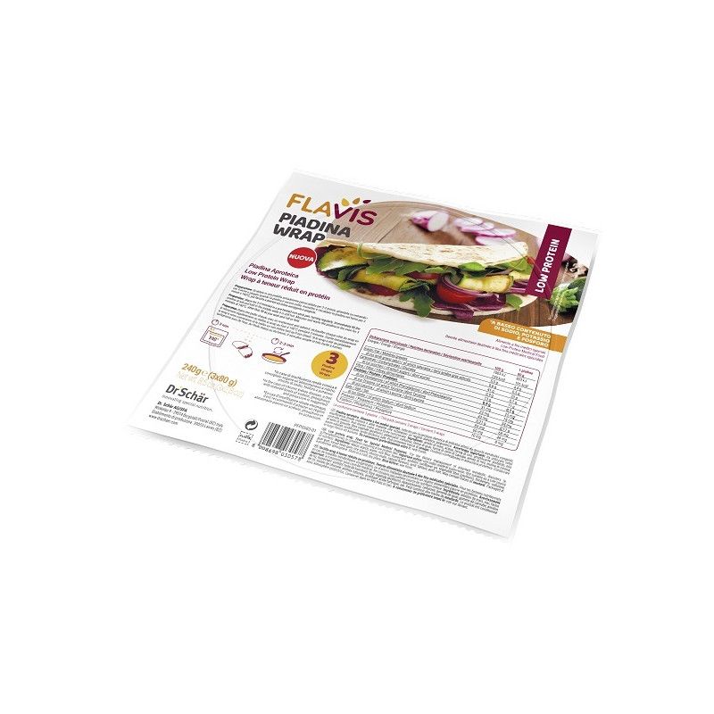 FLAVIS PIADINA WRAP 3X80G FLAVIS