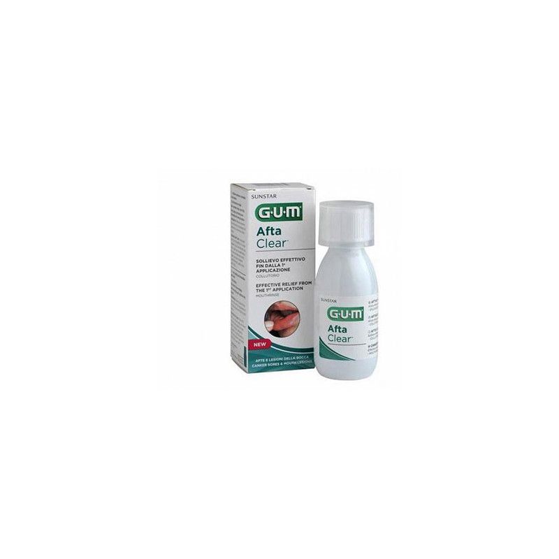 GUM AFTACLEAR RINSE 120ML 