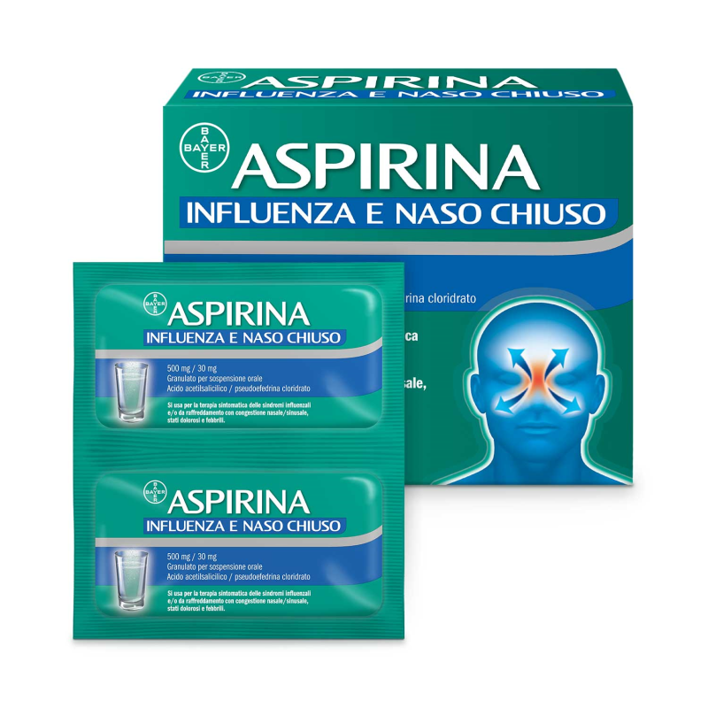 ASPIRINA INFLUENZA E NASO C*20 ASPIRINA C