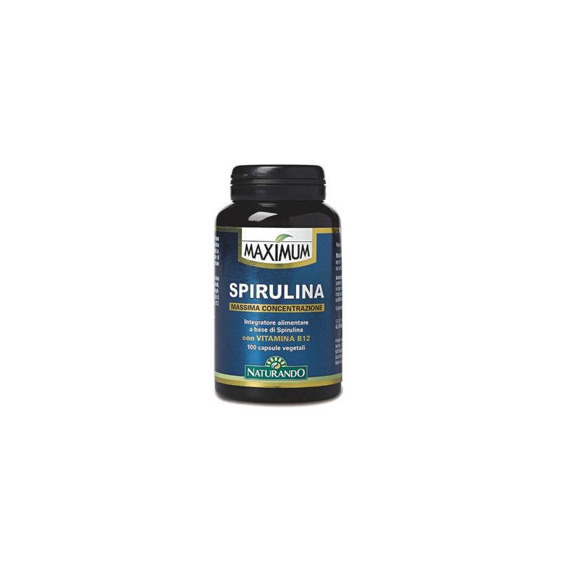 MAXIMUM SPIRULINA 100CPS NATURANDO