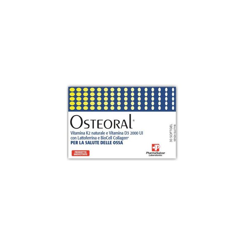 OSTEORAL 30CPS MOLLI PHARMASUISSE LABORATORIES