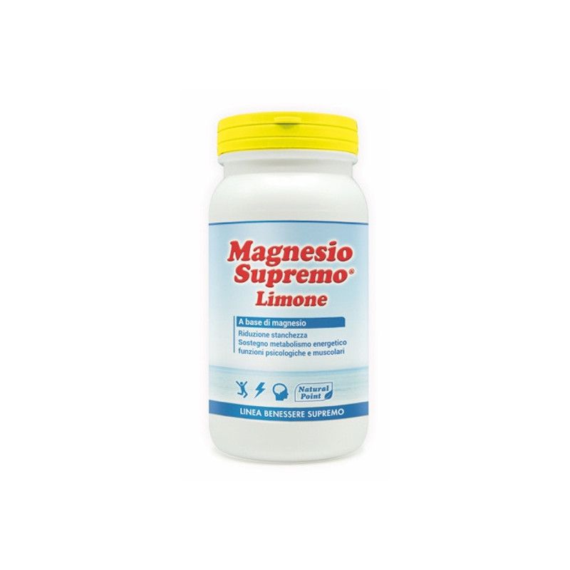 MAGNESIO SUPREMO LIMONE 150G NATURAL POINT