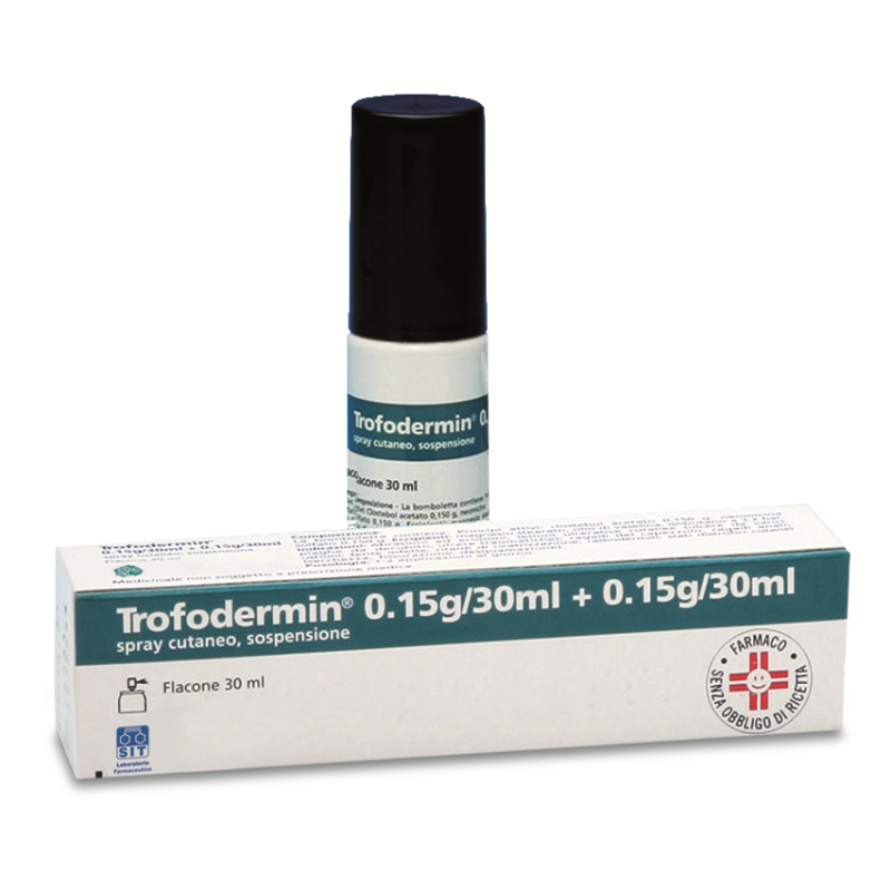 TROFODERMIN*SPR CUT 30ML 5%+5% TROFODERMIN