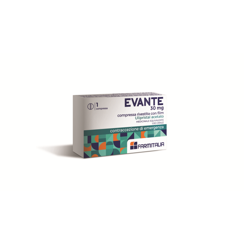 EVANTE*1CPR RIV 30MG 