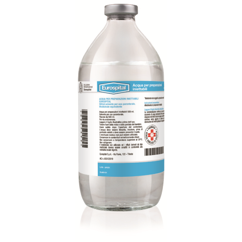 ACQUA PI*1FL 500ML EUROSPITAL