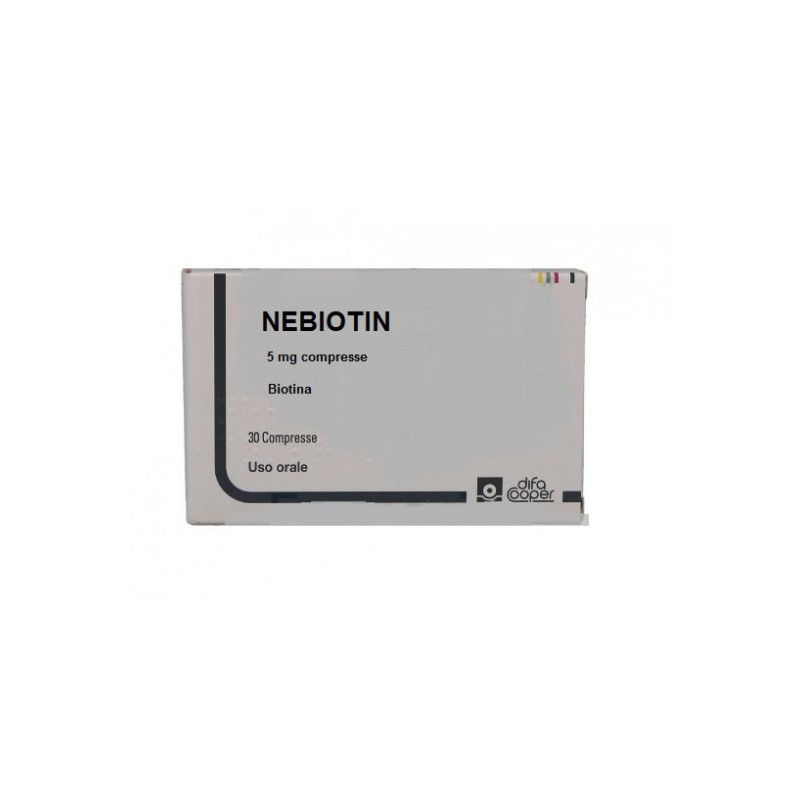 NEBIOTIN*30CPR 5MG DIFA COOPER CARE