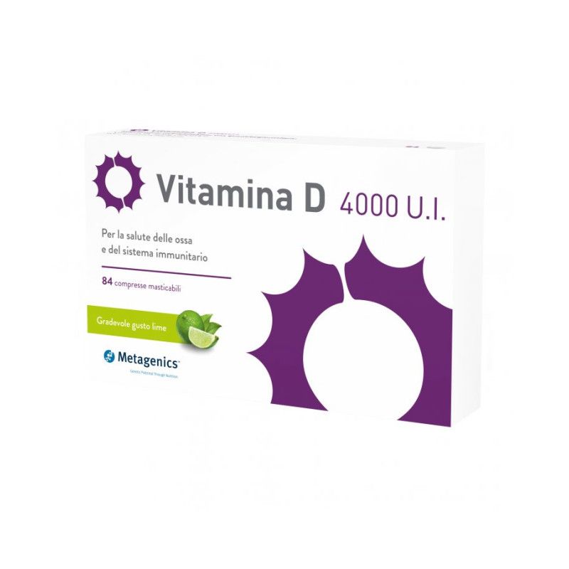 VITAMINA D 4000UI 84CPR METAGENICS