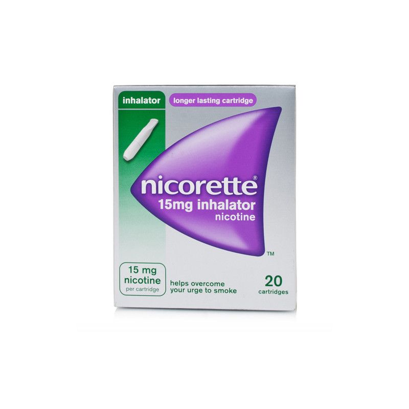 NICORETTE*INAL 20FL 1D 15MG NICORETTE INHALER