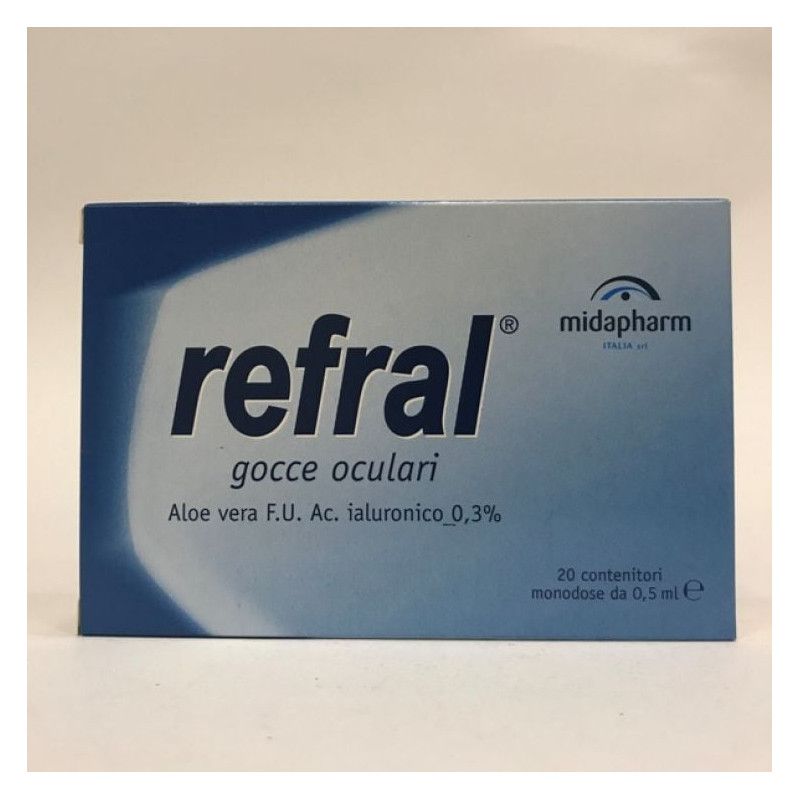 REFRAL MONOD GTT OCUL 20X0,5ML REFRAL