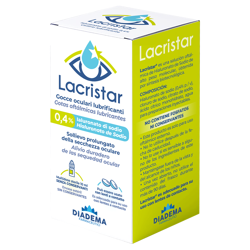 LACRISTAR GOCCE OCULARI 10ML 