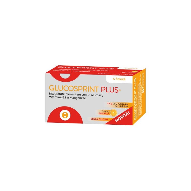 GLUCOSPRINT PLUS ARANCIA 6F GLUCOSPRINT