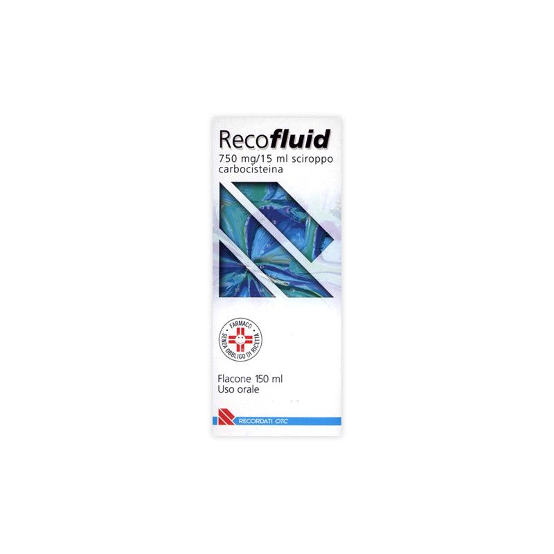 RECOFLUID*SCIR FL 150ML 750MG RECOFLUID