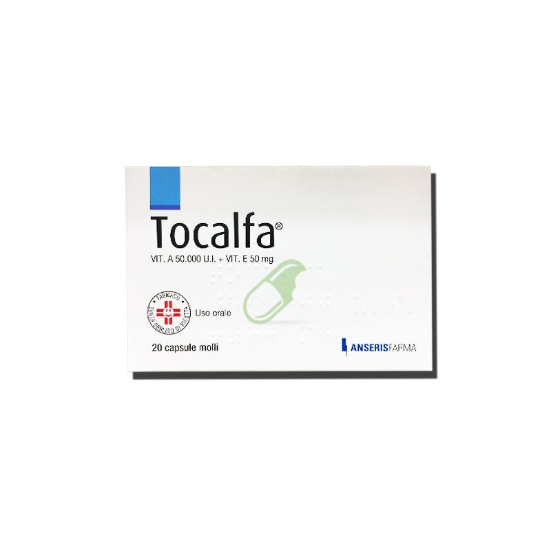 TOCALFA*20CPS MOLLI 50000UI+50 