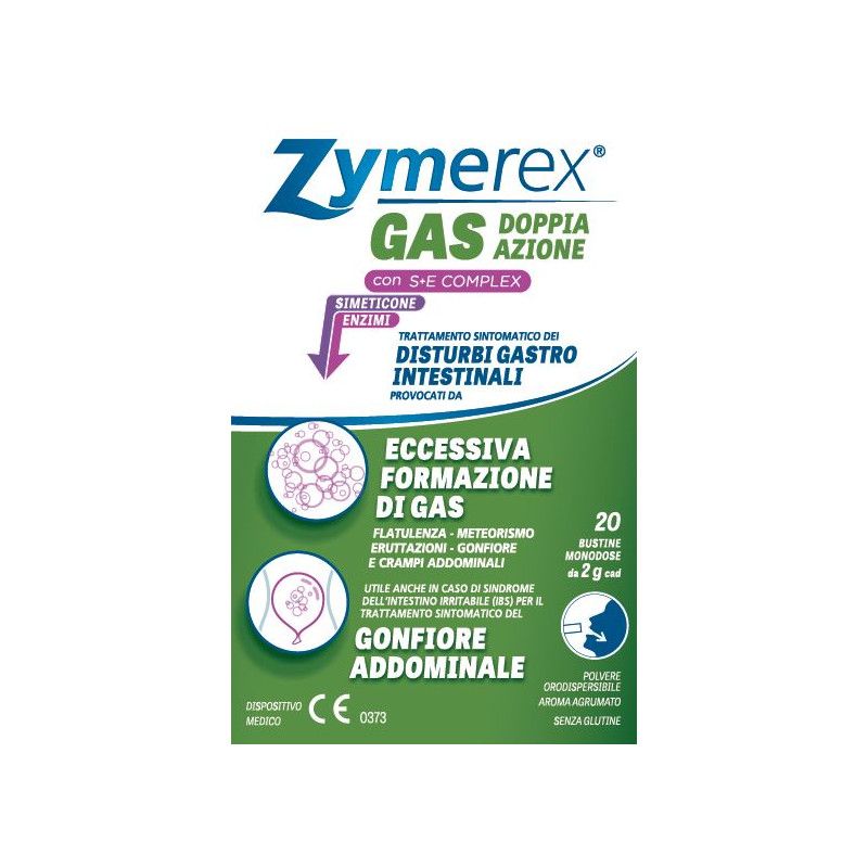 ZYMEREX GONFIORE GAS DOPPIA AZ ZYMEREX