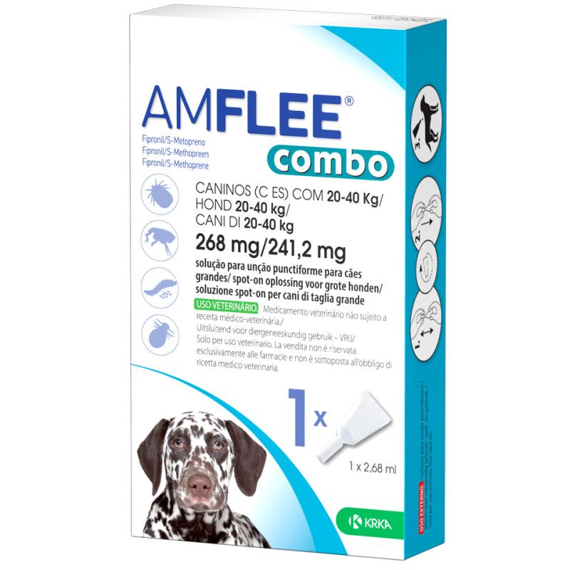 AMFLEE COMBO*3PIP 20-40KG CANI KRKA AMFLEE