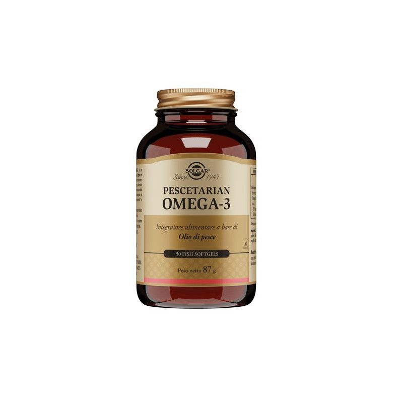 PESCETARIAN OMEGA 3 50PRL SOFT SOLGAR